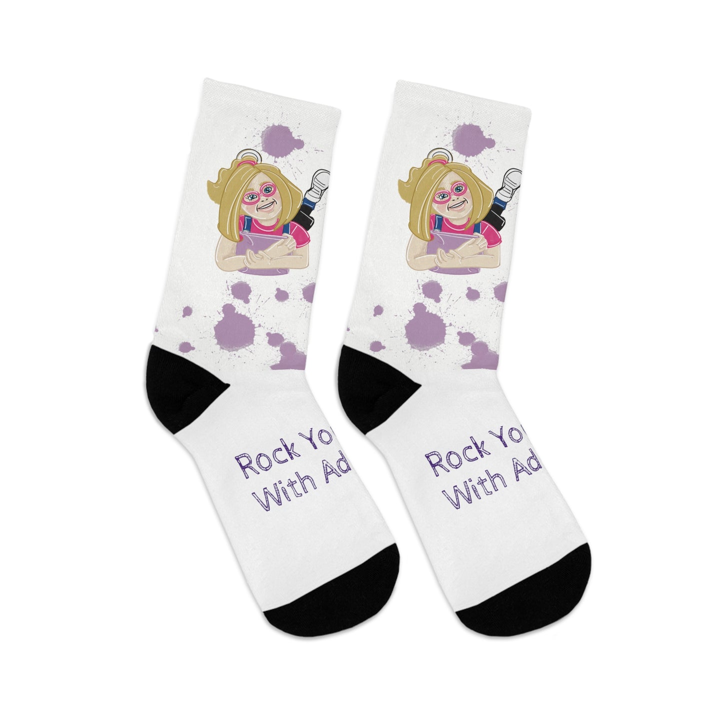 Rock Your Socks with Addison Recycled Poly Socks