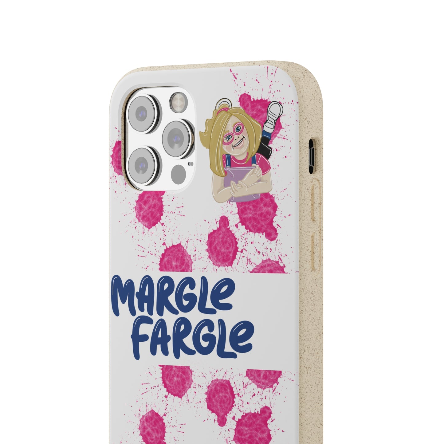 Margle Fargle and Addison Biodegradable Cases