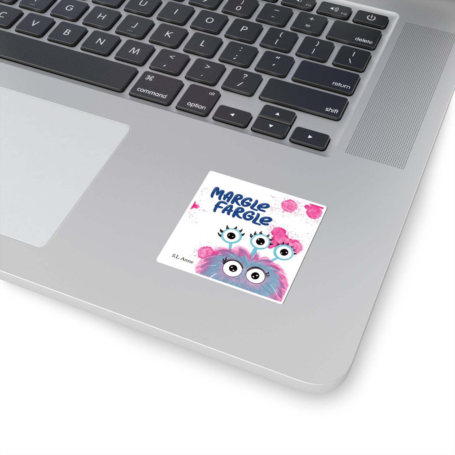 Margle Fargle Book Cover Kiss-Cut Stickers