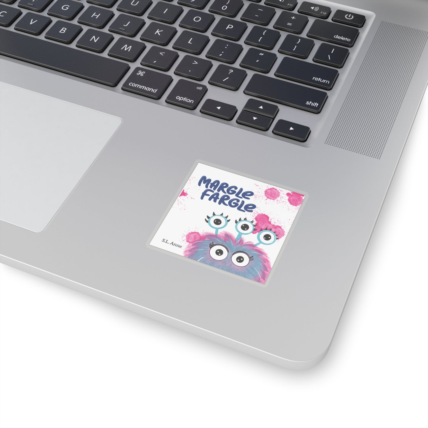 Margle Fargle Book Cover Kiss-Cut Stickers