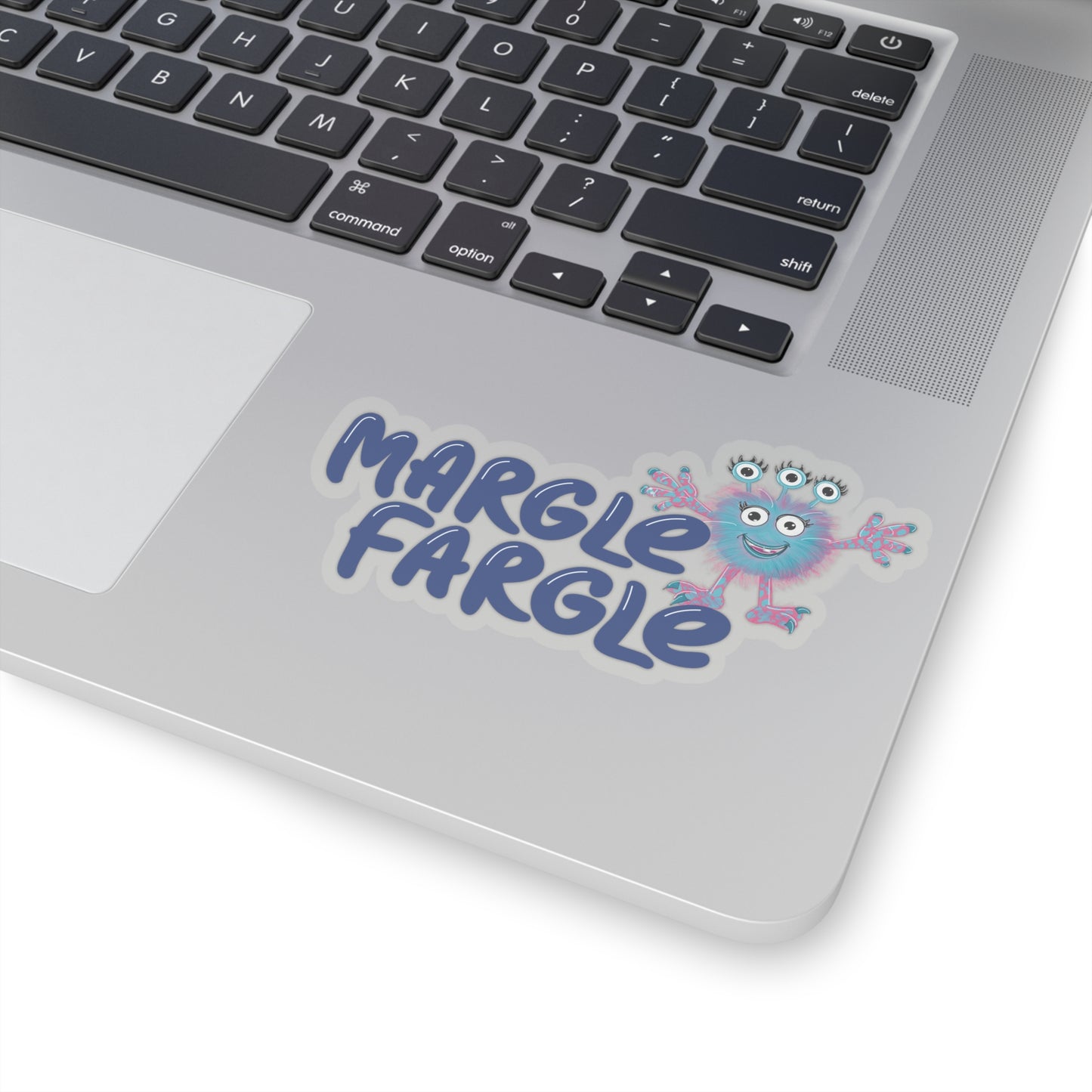 Margle Fargle Logo Kiss-Cut Stickers