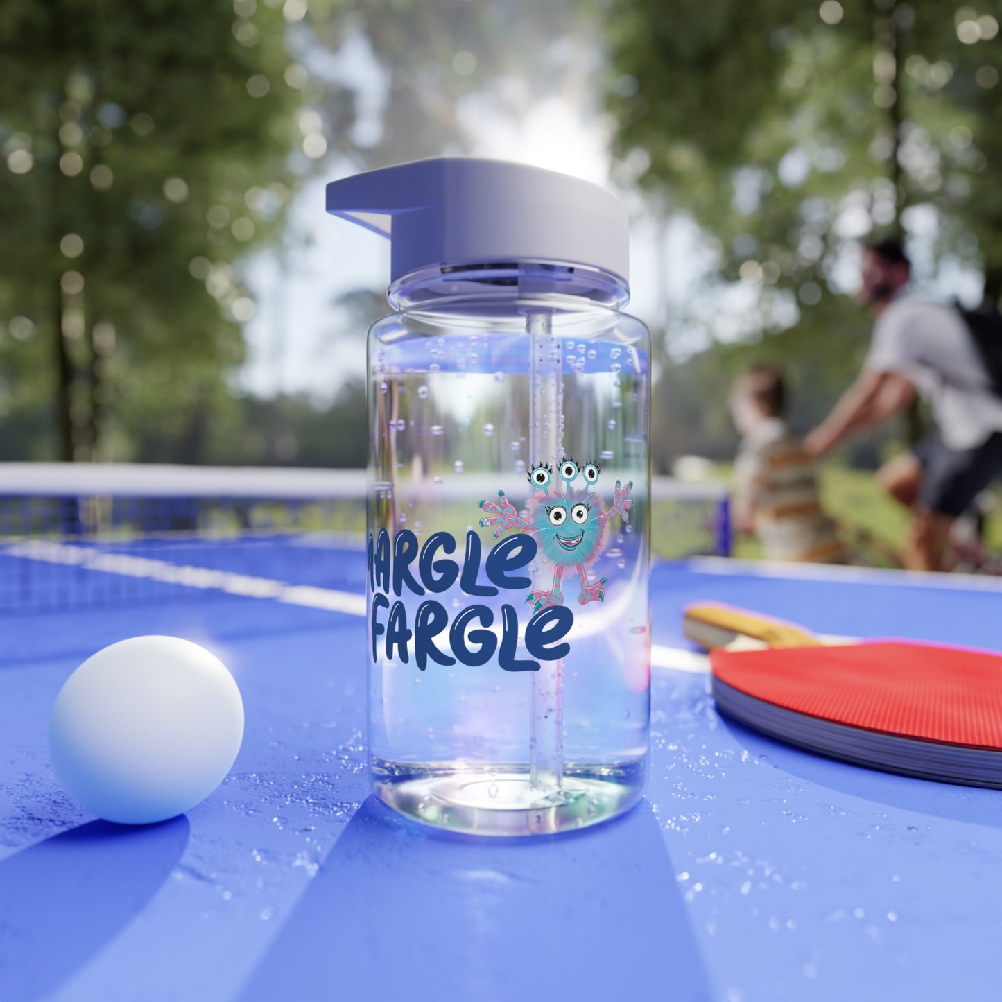 Margle Fargle Tritan Water Bottle