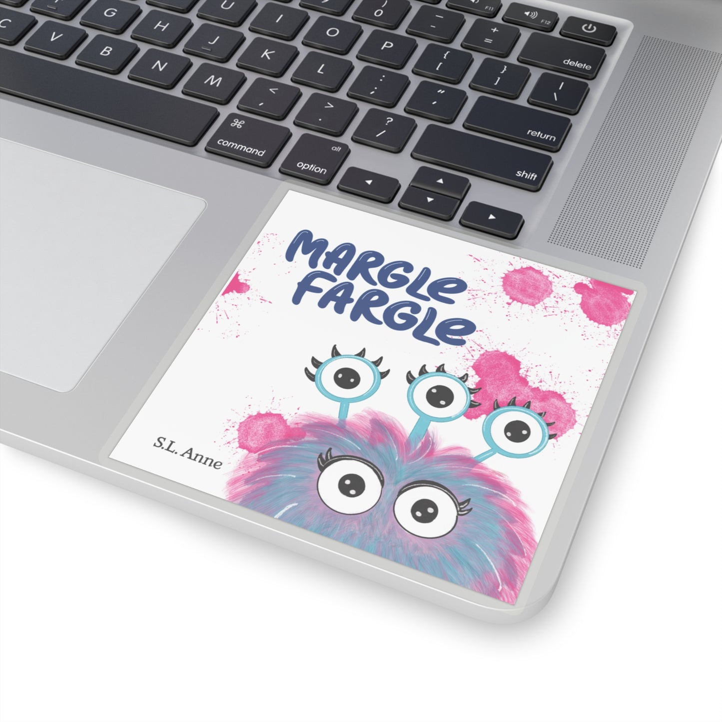 Margle Fargle Book Cover Kiss-Cut Stickers