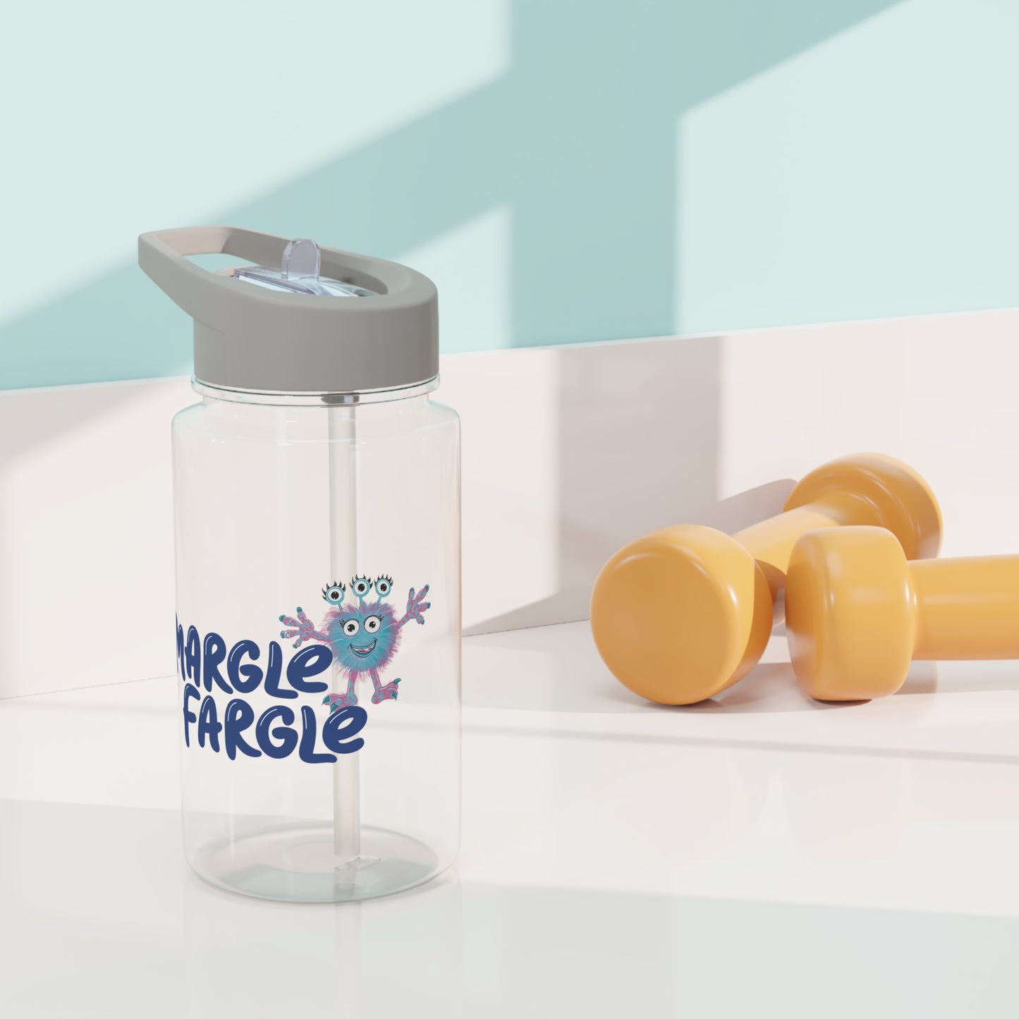 Margle Fargle Tritan Water Bottle