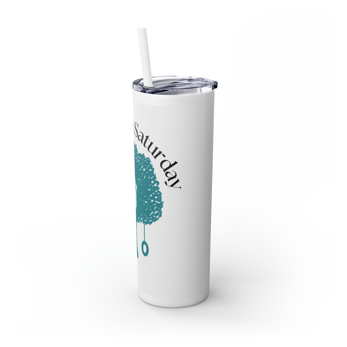 Storybook Saturday- Skinny Tumbler with Straw, 20oz