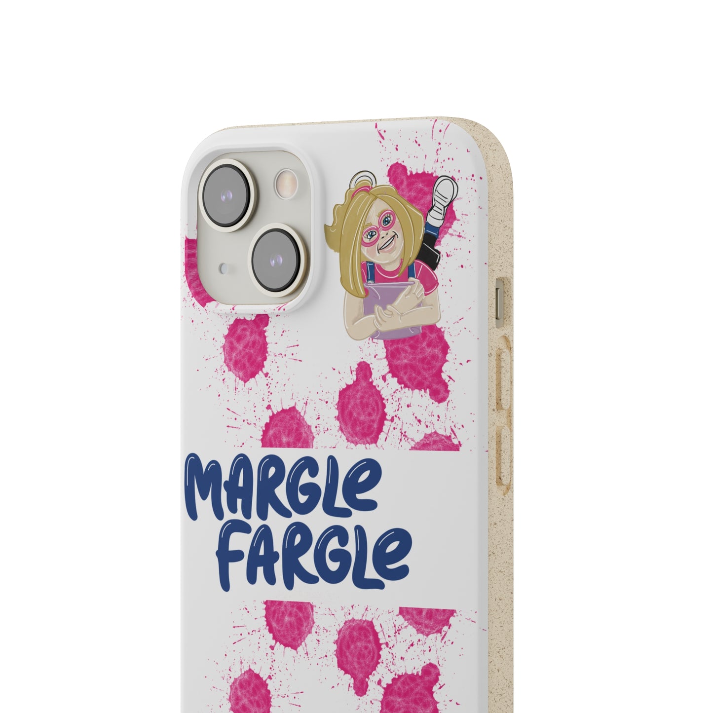 Margle Fargle and Addison Biodegradable Cases