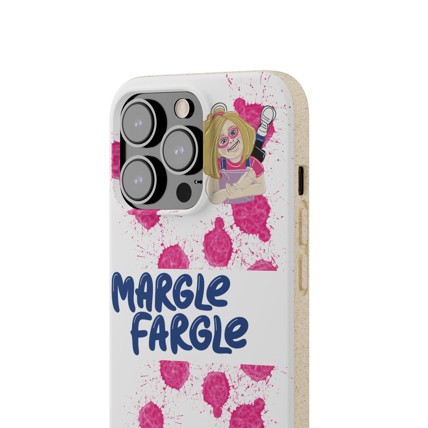 Margle Fargle and Addison Biodegradable Cases