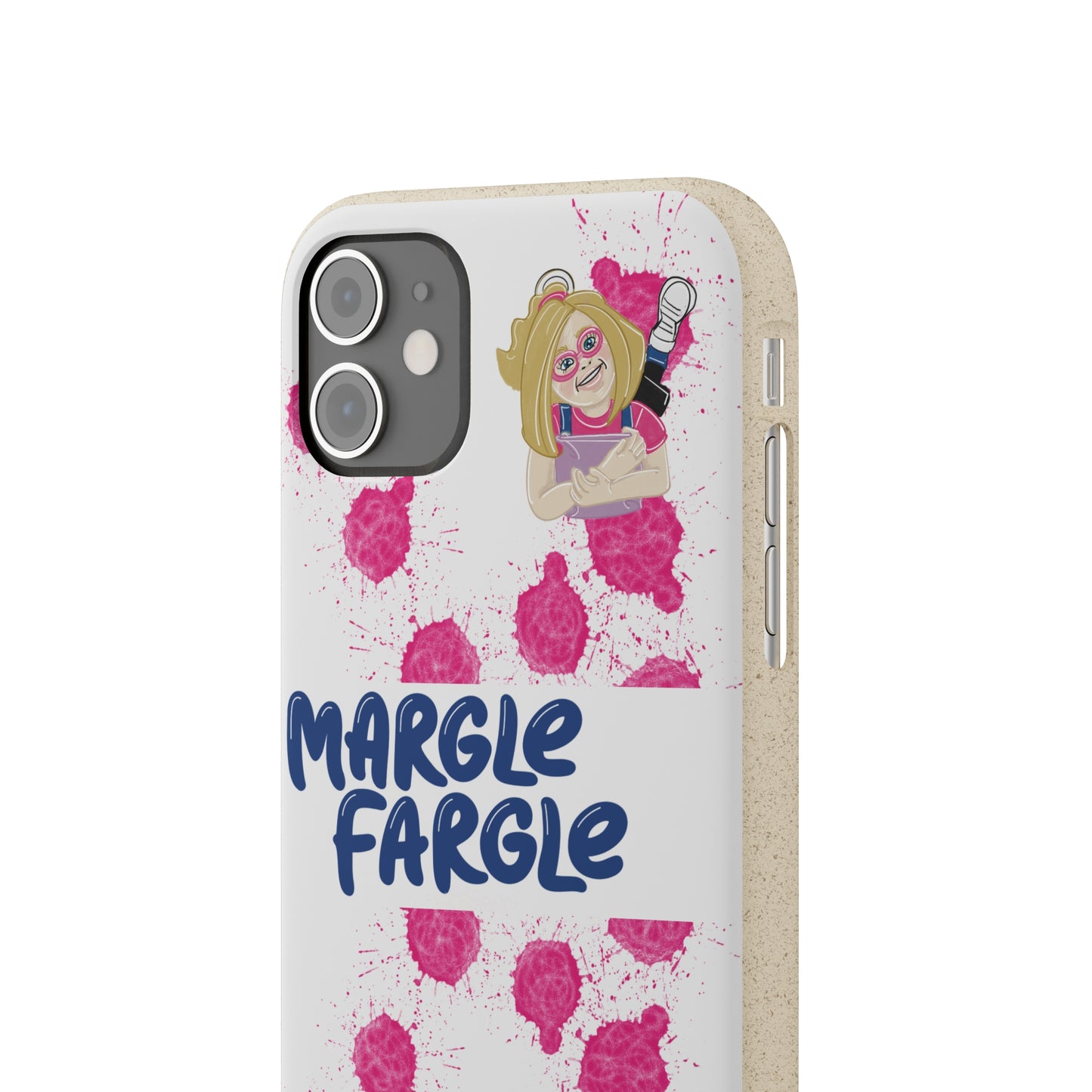 Margle Fargle and Addison Biodegradable Cases