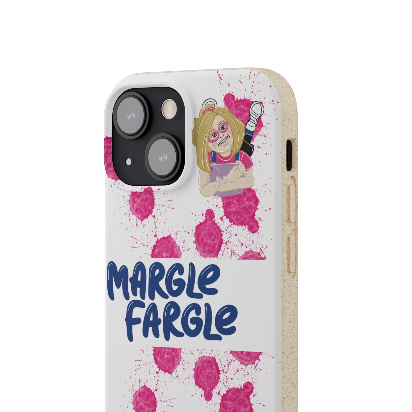 Margle Fargle and Addison Biodegradable Cases