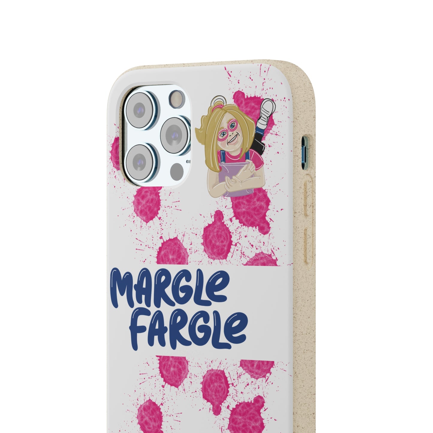 Margle Fargle and Addison Biodegradable Cases