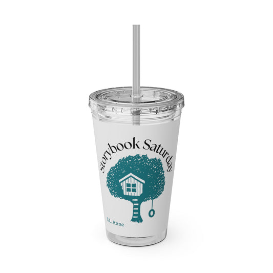 Storybook Saturday Sunsplash Tumbler with Straw, 16oz