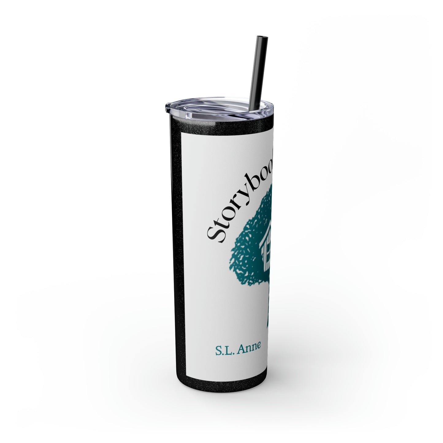 Storybook Saturday- Skinny Tumbler with Straw, 20oz